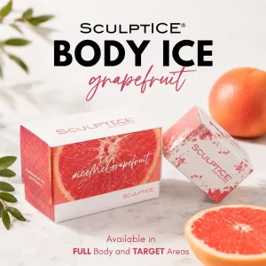 SculptICE Full Body IceMe Grapefruit, natural cryotherapy treatment for fat and cellulite removal - target