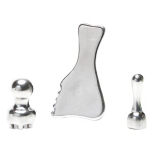 Facial Metal Therapy Set - Metal Therapy - Silver by SculptICE