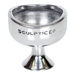 Metal Swedish Cup - Metal Therapy - Silver by SculptICE