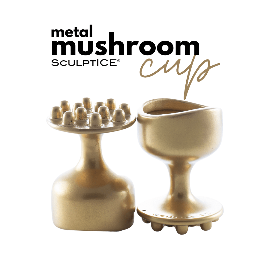 SculptICE Metal Mushroom cup1