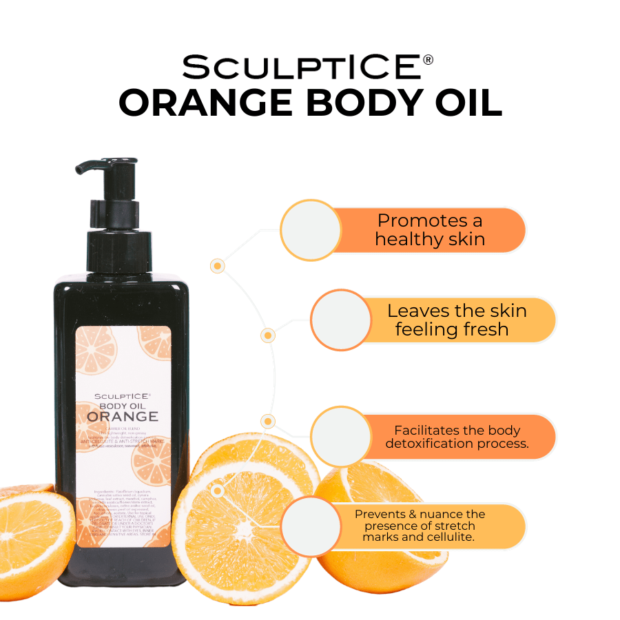 SculptICE Orange Body Oil3
