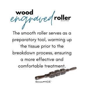 SculptICE Wood Engraved roller2